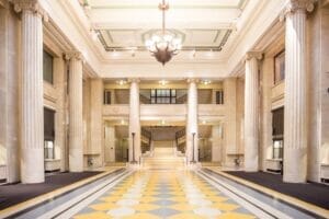A view of Banking Hall interior